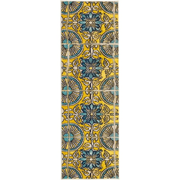 Unique Loom Estrella Collection Modern Abstract Cream Runner Rug 2' 2 x 6' 7 Unique Loom Estrella Collection Modern Abstract Cream Runner Rug 2' 2 x 6' 7